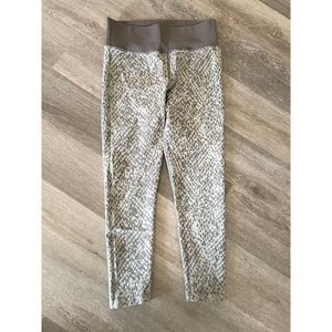 Aerie high waist snake skin tummy control leggings XL
